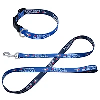 Ensemble laisse et collier pour animaux de compagnie WinCraft Toronto Blue Jays