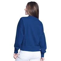 Women's G-III 4Her by Carl Banks  Royal Toronto Blue Jays Sharp Turn Pullover Sweatshirt