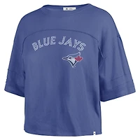 T-shirt court '47 Royal Toronto Blue Jays Premier Wordmark Stevie pour femmes