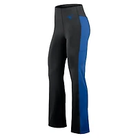 Women's Fanatics Black Toronto Blue Jays Studio Fitted Flared Leggings