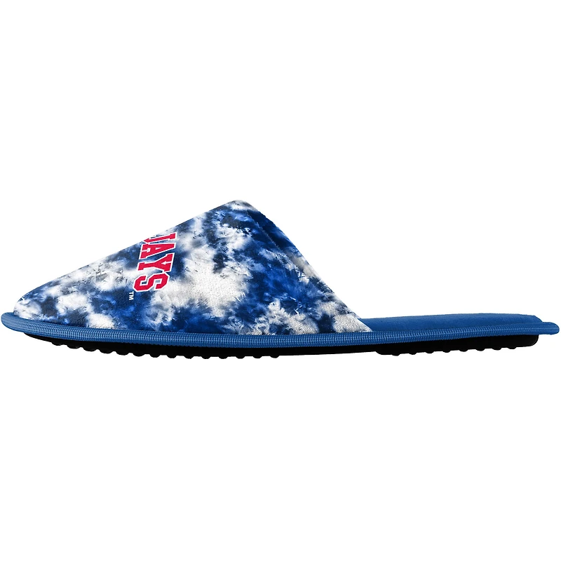 Pantoufles FOCO Toronto Blue Jays Iconic Logo Scuff pour femmes