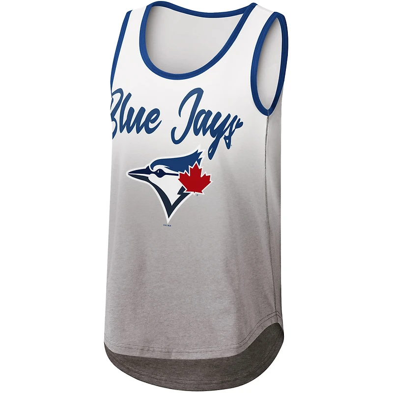 Women's G-III 4Her by Carl Banks White Toronto Blue Jays Logo Opening Day - Tank Top