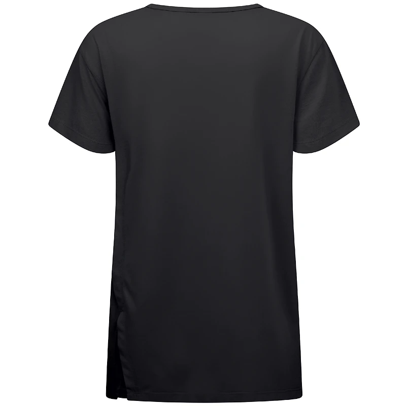 Women's Levelwear  Black Toronto Blue Jays City Connect Influx No Hitter T-Shirt
