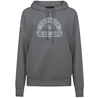 Women's Levelwear Toronto Blue Jays Adorn Banner Arch Pullover Hoodie