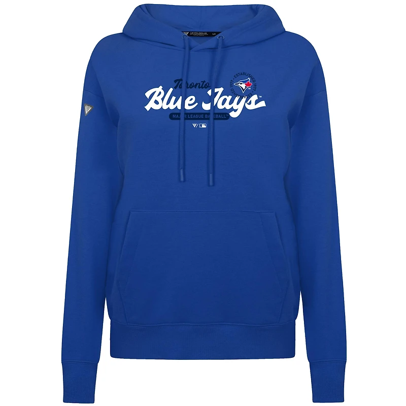 Sweat à capuche Levelwear Royal Toronto Blue Jays Accolade Adorn Monument pour femme