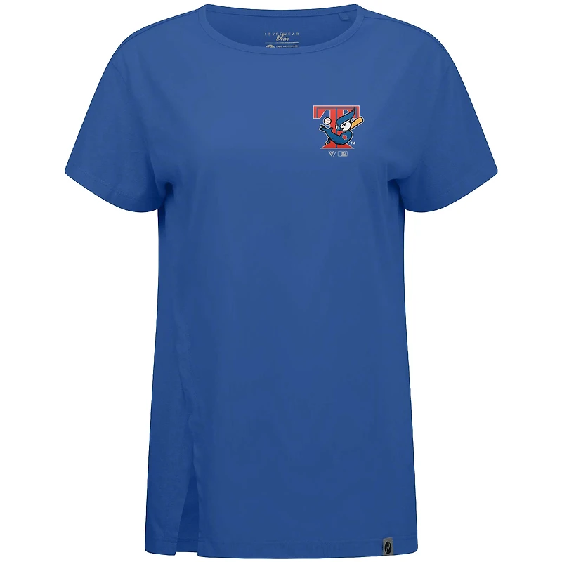 Women's Levelwear Royal Toronto Blue Jays Influx CT Core Logo T-Shirt