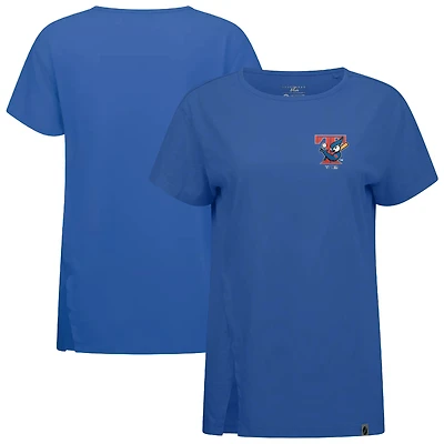 T-shirt Levelwear Royal Toronto Blue Jays Influx CT Core Logo pour femme
