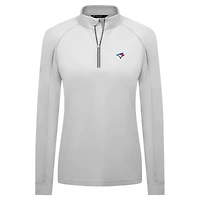 Haut à glissière quart de tour Kinetic Insignia 2.0 blanc pour femme Levelwear des Blue Jays Toronto