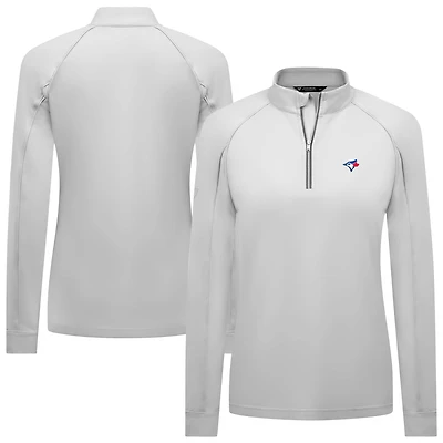 Haut à glissière quart de tour Kinetic Insignia 2.0 blanc pour femme Levelwear des Blue Jays Toronto