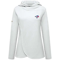 Women's Levelwear White Toronto Blue Jays Sycamore Pullover Hoodie