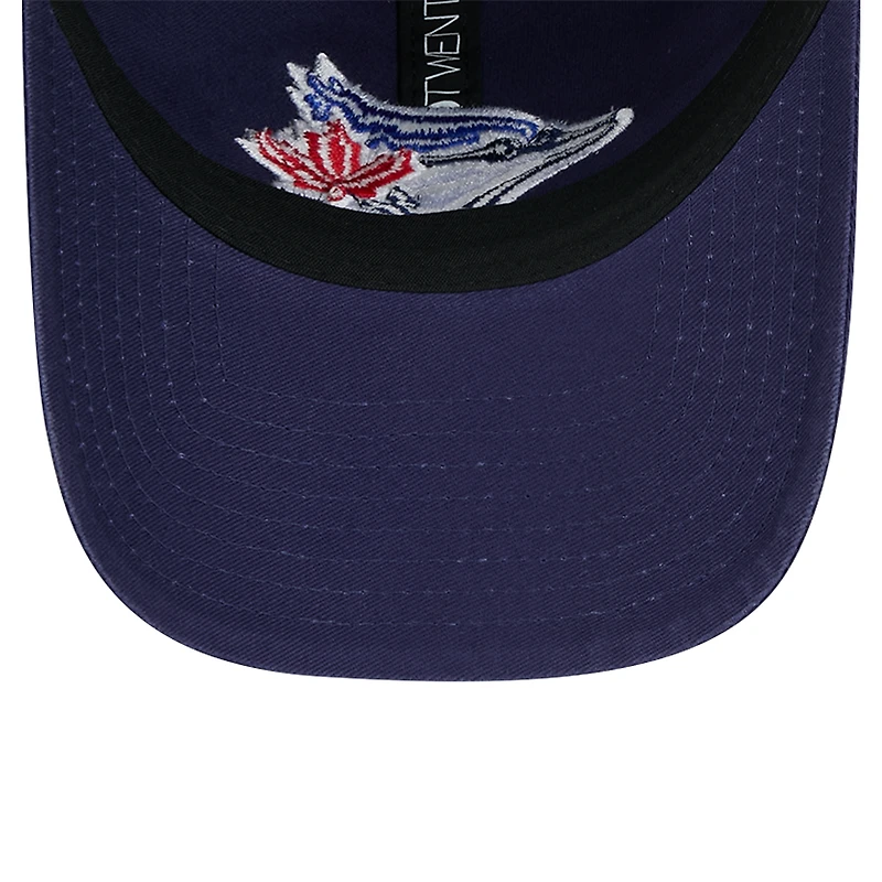 Women's New Era Navy Toronto Blue Jays 9TWENTY Adjustable Hat