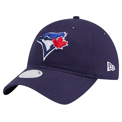 Women's New Era Navy Toronto Blue Jays 9TWENTY Adjustable Hat