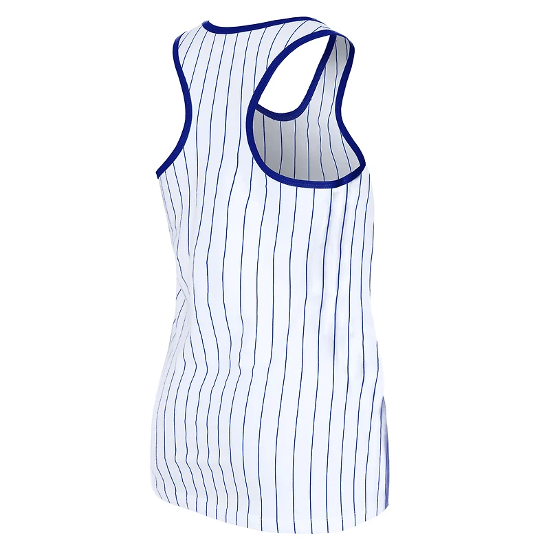 Women's New Era White Toronto Blue Jays Sparkle Tank Top