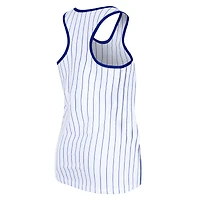 Women's New Era  White Toronto Blue Jays Sparkle Tank Top