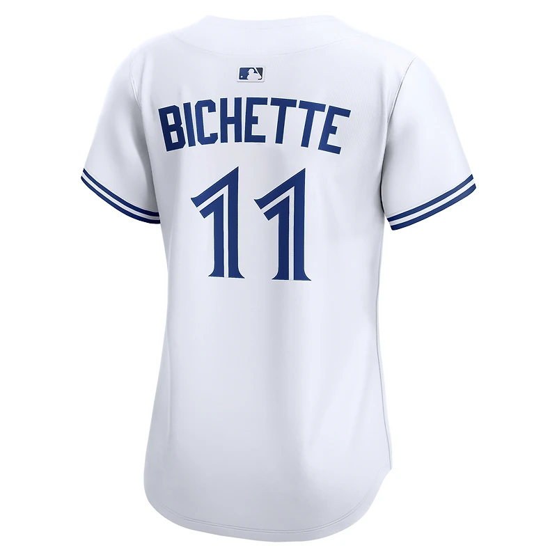 Maillot domicile Nike Bo Bichette blanc des Blue Jays de Toronto (édition limitée) pour femme