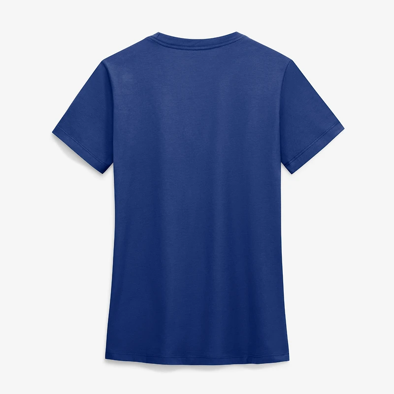 Women's Nike Heather Royal Toronto Blue Jays 50th Anniversary Tri-Blend T-Shirt