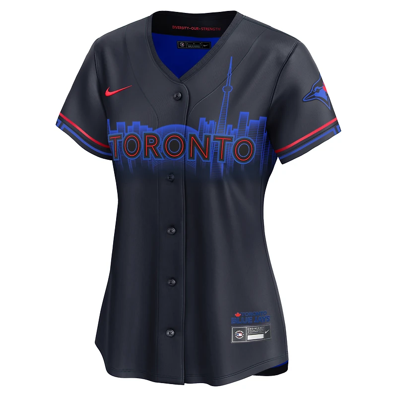 Women's Nike  Navy Toronto Blue Jays City Connect Limited Jersey