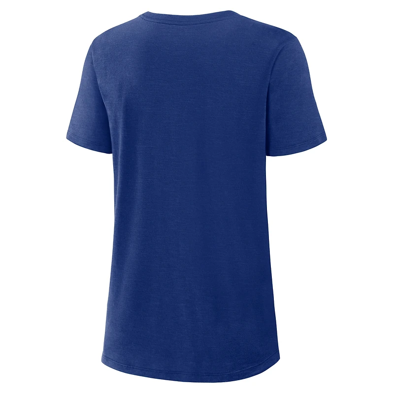 Women's Nike Navy Toronto Blue Jays Slub Fashion Dri-FIT T-Shirt