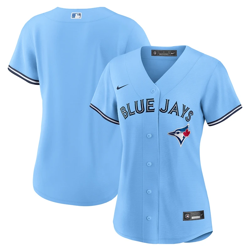 Women's Nike Powder Blue Toronto Jays Alternate Replica Jersey