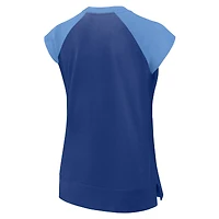Women's Nike Royal/Powder Blue Toronto Jays Cooperstown Collection Raglan Dri-FIT T-Shirt