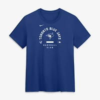 T-shirt Nike Royal Toronto Blue Jays Authentic Collection Early Work Tri-Blend Dri-FIT pour femme