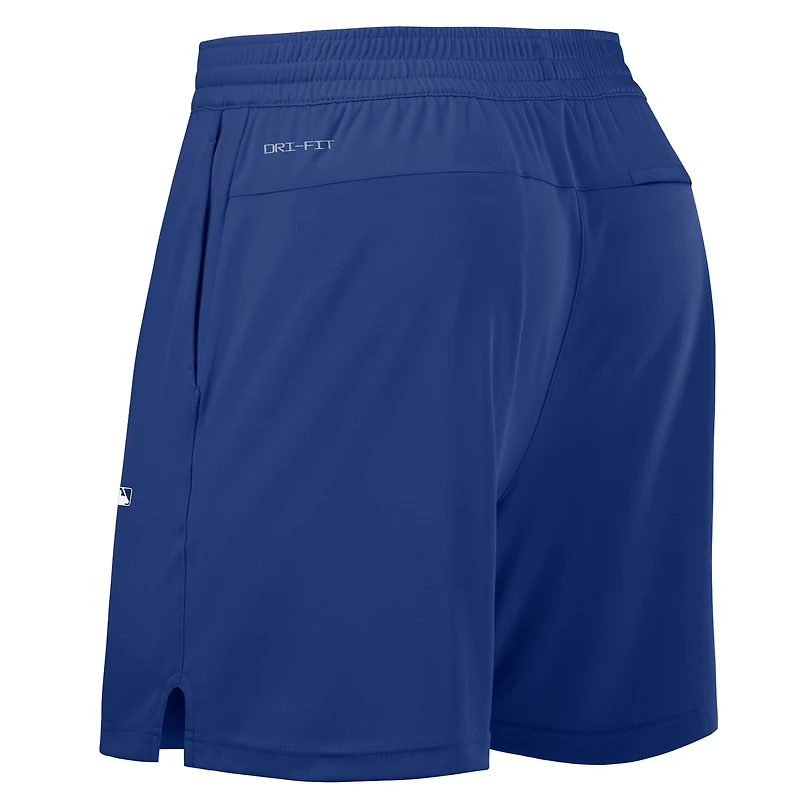 Short d'entraînement Nike Royal Toronto Blue Jays Authentic Collection Performance pour femme