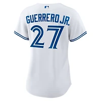 Women's Nike Vladimir Guerrero Jr. White Toronto Blue Jays 2025 World Series Home Replica Jersey