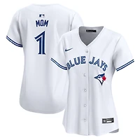 Women's Nike White Toronto Blue Jays #1 Mom Home Limited Jersey