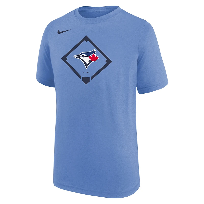 Youth Nike  Powder Blue Toronto Jays Icon Legend T-Shirt