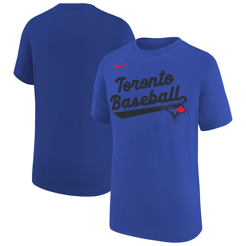Youth Nike  Royal Toronto Blue Jays 2025 City Connect Legend T-Shirt