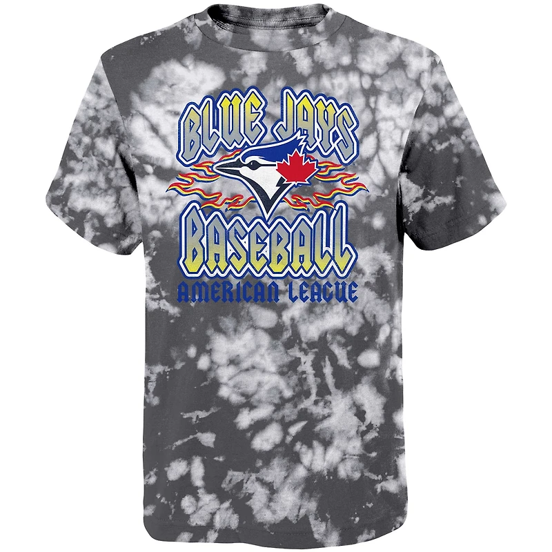 T-shirt Bleach Out gris Toronto Blue Jays School of Rock pour jeune