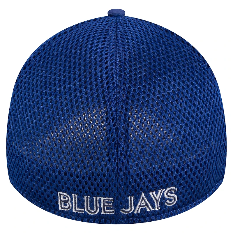 Casquette New Era Royal Toronto Blue Jays Camo 39THIRTY Flex pour jeune