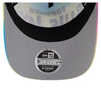 Casquette ajustable New Era Toronto Blue Jays Tie Dye M-Crown 9FORTY pour jeunes
