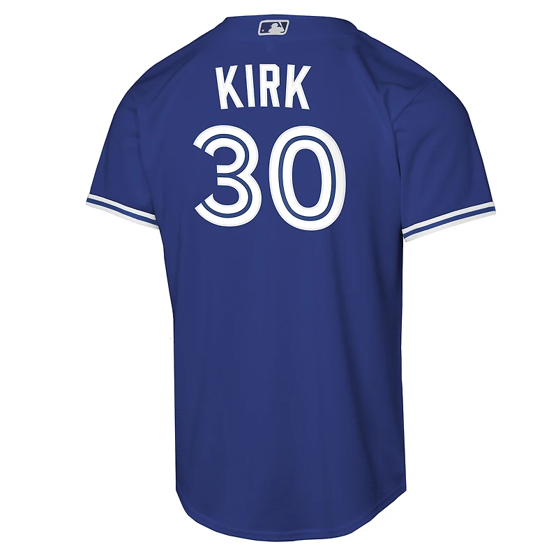 Maillot réplique alternatif Nike Alejandro Kirk Royal des Blue Jays de Toronto pour jeunes