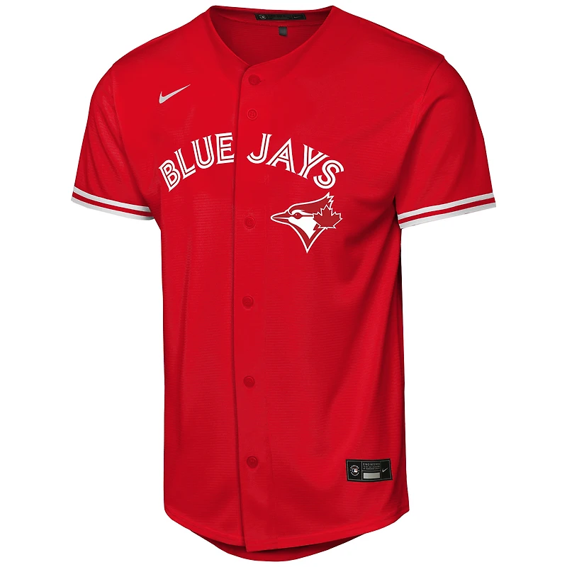Youth Nike Andrés Giménez Red Toronto Blue Jays Canada Day Replica Player Jersey