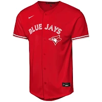 Youth Nike Andrés Giménez Red Toronto Blue Jays Canada Day Replica Player Jersey