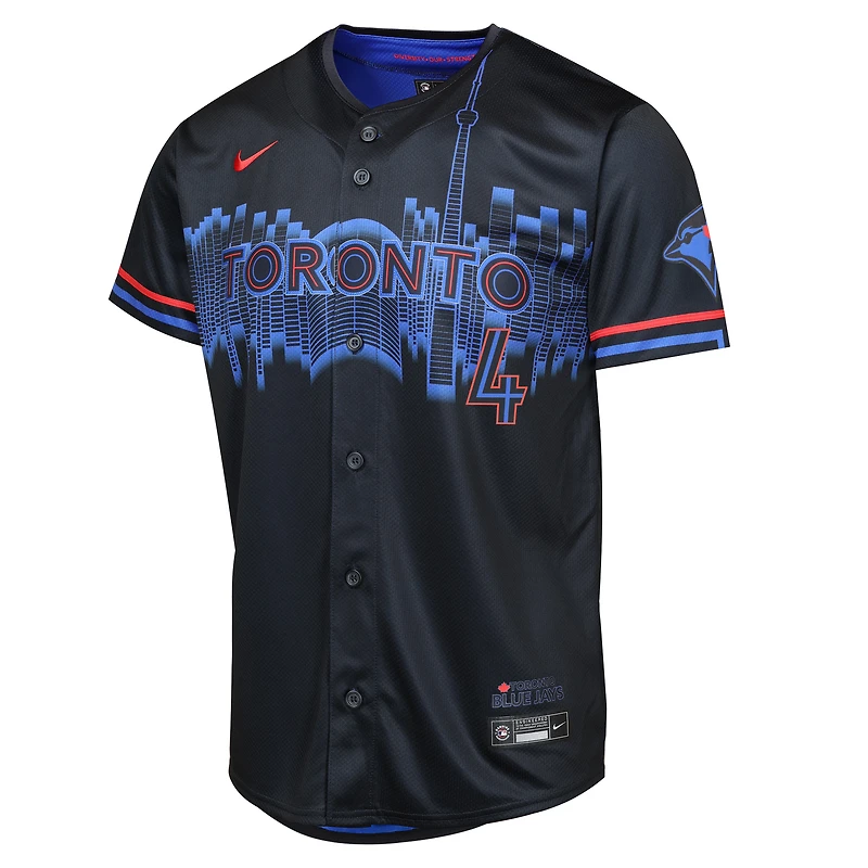 Youth Nike George Springer Navy Toronto Blue Jays City Connect Replica Jersey