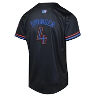 Youth Nike George Springer Navy Toronto Blue Jays City Connect Replica Jersey