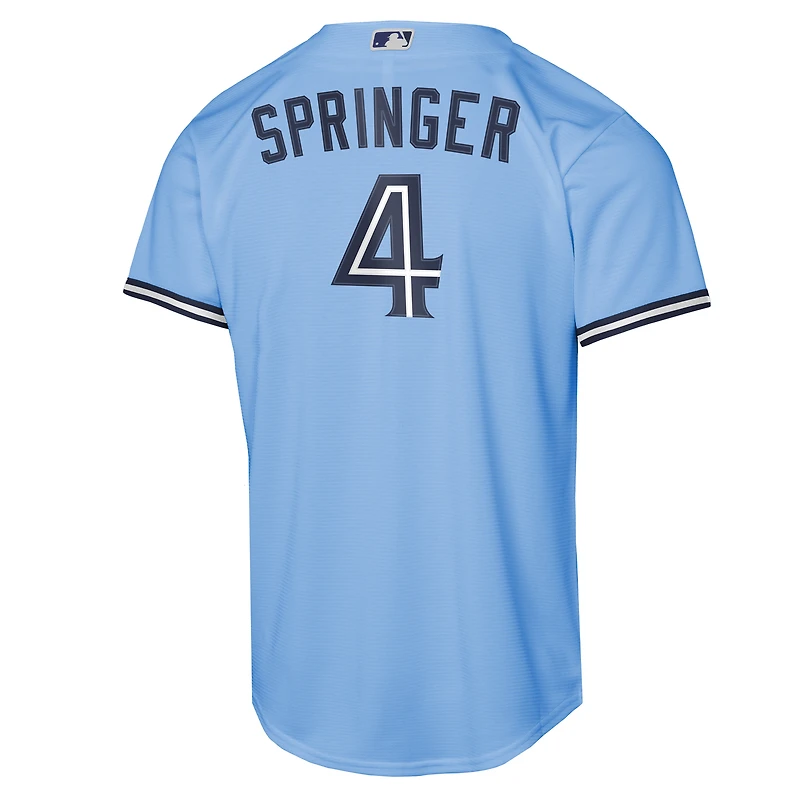 Youth Nike George Springer Powder Blue Toronto Jays Alternate Replica Jersey