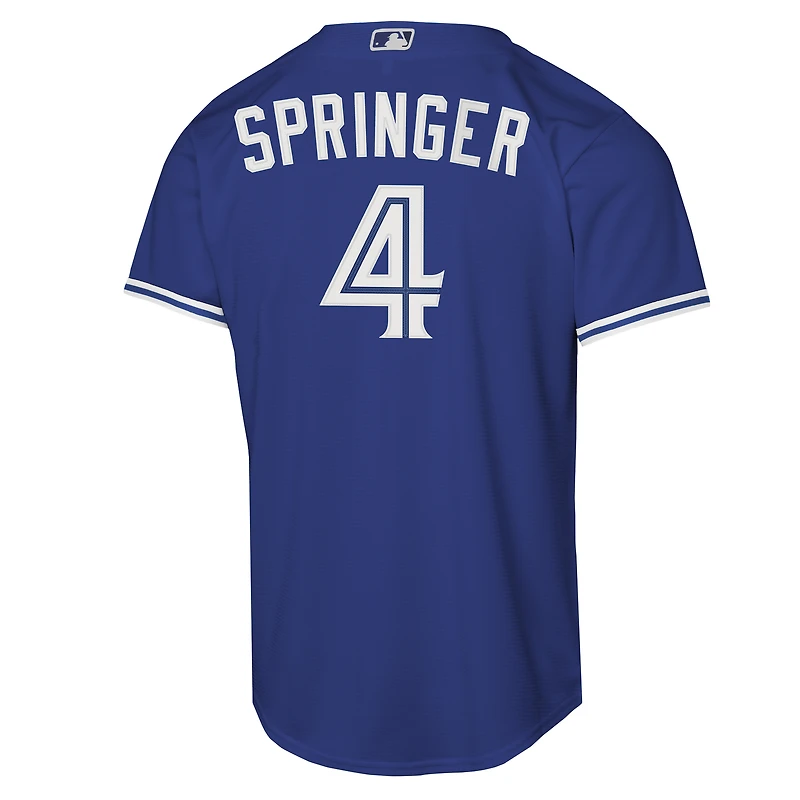 Youth Nike George Springer Royal Toronto Blue Jays Alternate Replica Jersey