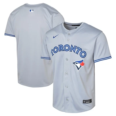 Maillot Nike gris pour jeune joueur des Blue Jays de Toronto Road Limited