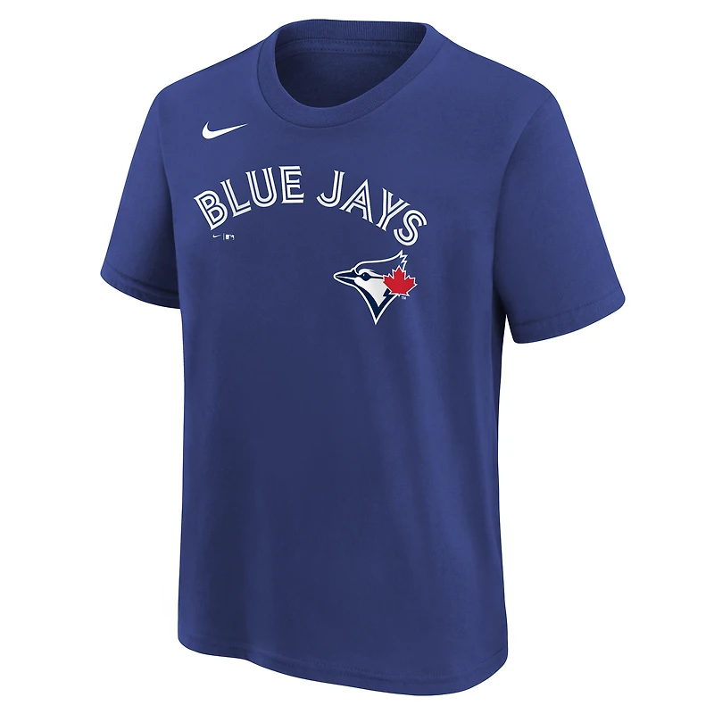 Youth Nike Kevin Gausman Royal Toronto Blue Jays Name & Number T-Shirt
