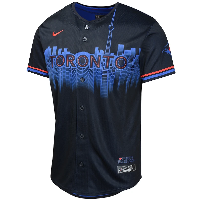 Youth Nike Navy Toronto Blue Jays 2024 City Connect Limited Jersey