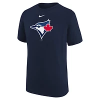 T-shirt de performance Nike bleu marine pour jeunes des Blue Jays Toronto Legend Fuse avec grand logo