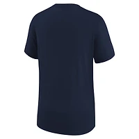 T-shirt de performance Nike bleu marine pour jeunes des Blue Jays Toronto Legend Fuse avec grand logo