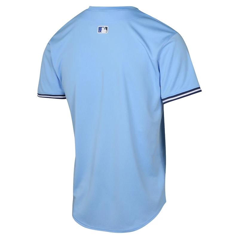 Maillot Nike bleu poudre pour jeune des Blue Jays de Toronto, édition limitée alternative