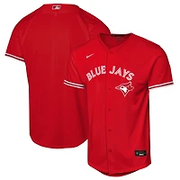 Maillot Nike rouge pour jeunes des Blue Jays de Toronto, réplique la fête du Canada