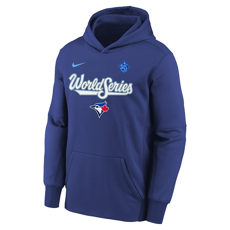 Youth Nike Royal Toronto Blue Jays 2025 World Series Fleece Hoodie