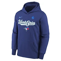 Youth Nike Royal Toronto Blue Jays 2025 World Series Fleece Hoodie