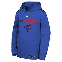 Sweat à capuche Nike Royal Toronto Blue Jays City Connect Authentic Collection Performance pour jeune